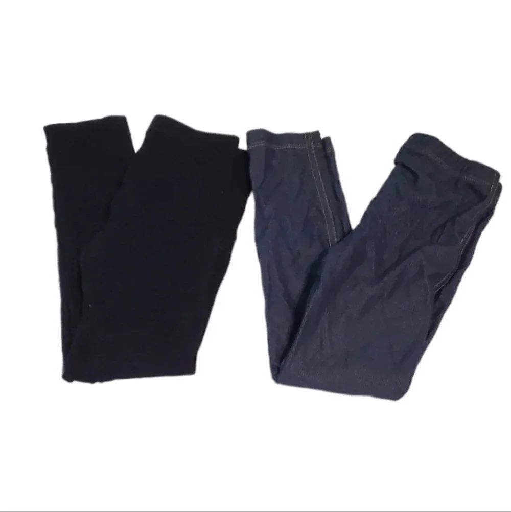 The Children's Place Girl's Leggings 2 PC Bundle 5T